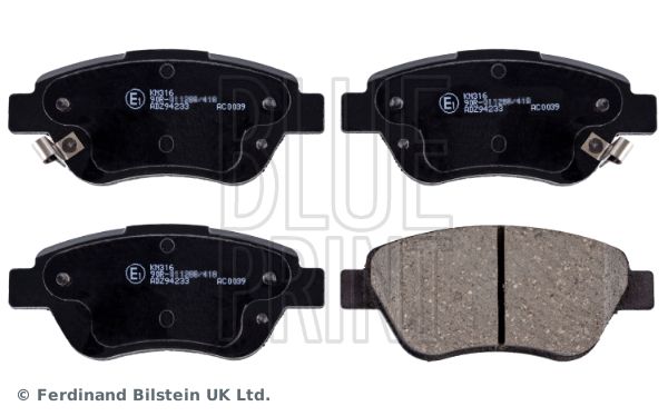 Brake Pad Set, disc brake BLUE PRINT ADZ94233