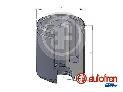 Pistão, pinça de travão AUTOFREN SEINSA D025234