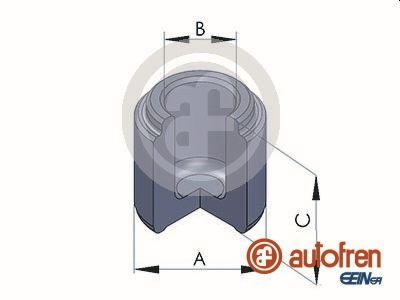 Поршень, гальмівний супорт AUTOFREN SEINSA D02524