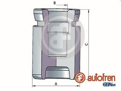 Поршень, гальмівний супорт AUTOFREN SEINSA D025370