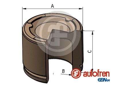 Piston, brake caliper AUTOFREN SEINSA D025466