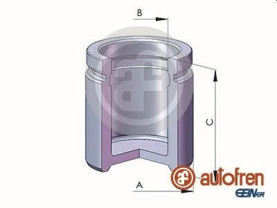 Поршень, гальмівний супорт AUTOFREN SEINSA D025728