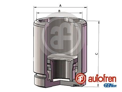 Поршень, гальмівний супорт AUTOFREN SEINSA D025748