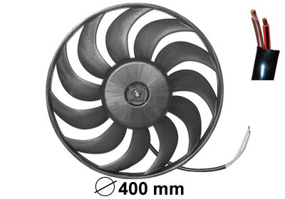 Fan, engine cooling VAN WEZEL 0325747