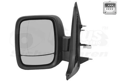 Išorinis veidrodėlis VAN WEZEL 3891807