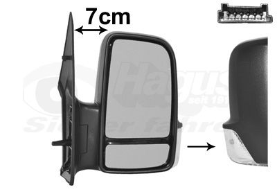 Espelho Exterior VAN WEZEL 5862808