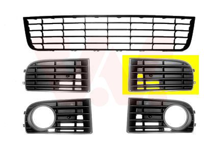 Ventilation Grilles, bumper VAN WEZEL 5894591