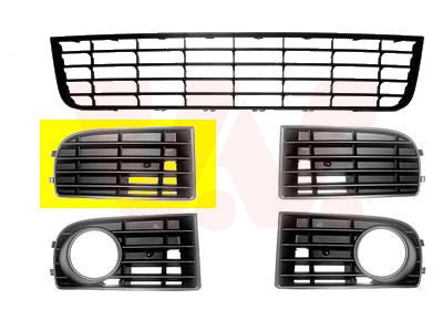 Ventilation Grilles, bumper VAN WEZEL 5894592