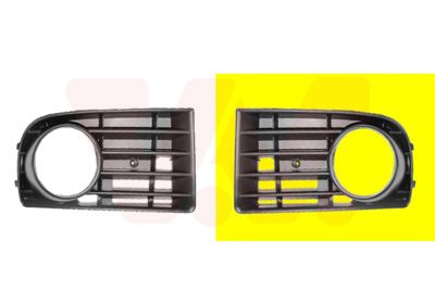 Ventilation Grilles, bumper VAN WEZEL 5894593