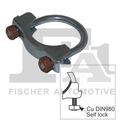 Pipe Connector, exhaust system FA1 921-949