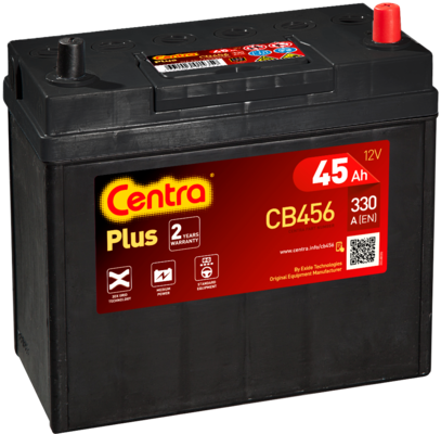Стартерний акумулятор CENTRA CB456