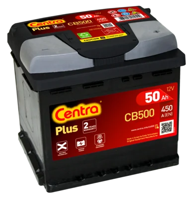 Стартерний акумулятор CENTRA CB500