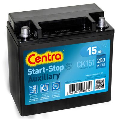Starterio akumuliatorius CENTRA CK151