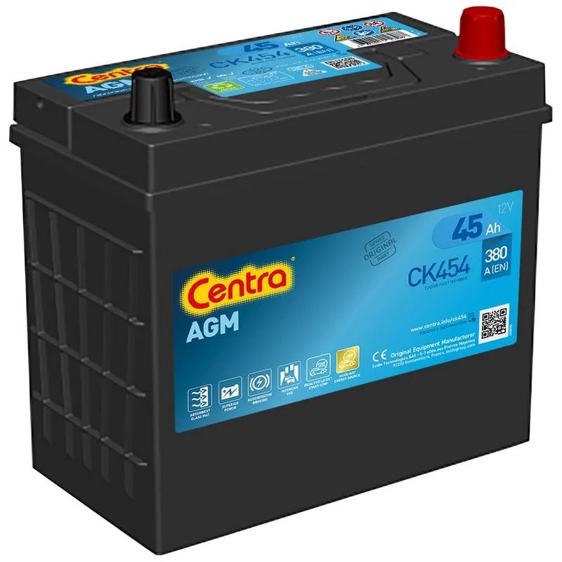 Starterio akumuliatorius CENTRA CK454