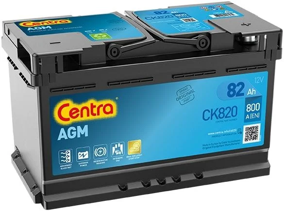 Starterio akumuliatorius CENTRA AKUMULATORY CK820
