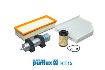 Conjunto de Filtros PURFLUX KIT15