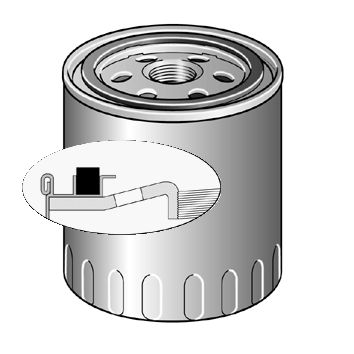 Alyvos filtras PURFLUX LS1161