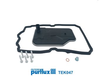 Hydraulic Filter Kit, automatic transmission PURFLUX TEK047