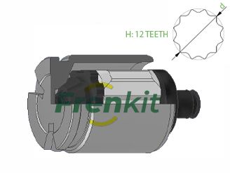 Piston, brake caliper FRENKIT K425203