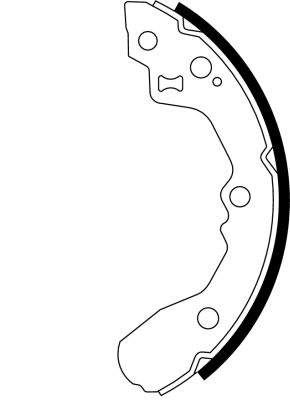 Brake Shoe Set TEXTAR 91061200