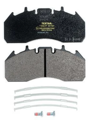 Stabdžių trinkelių rinkinys, diskinis stabdys TEXTAR 2917401