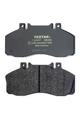 Brake Pad Set, disc brake TEXTAR 2983506