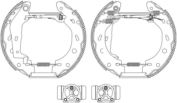 Brake Shoe Set TEXTAR 84057400