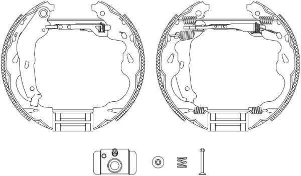 Brake Shoe Set TEXTAR 84064500