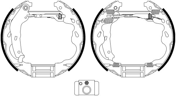 Brake Shoe Set TEXTAR 84064502