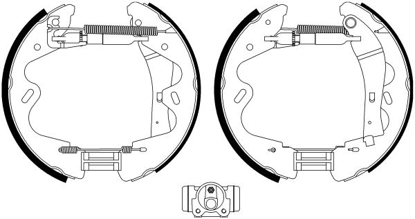 Brake Shoe Set TEXTAR 84065100