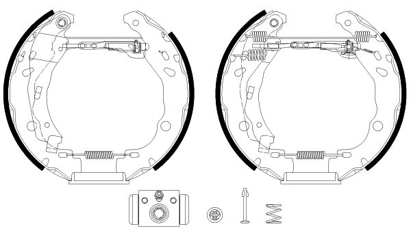 Brake Shoe Set TEXTAR 84083201