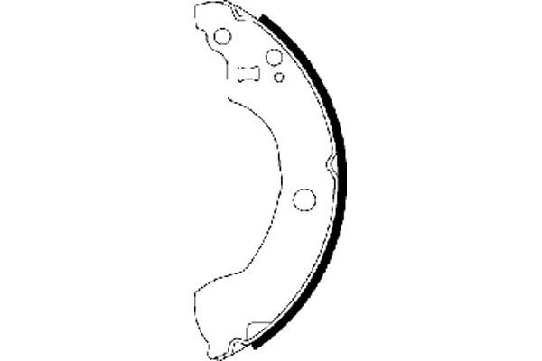 Brake Shoe Set TEXTAR 91064400