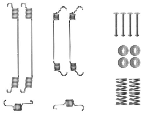 Accessory Kit, brake shoes TEXTAR 97048100