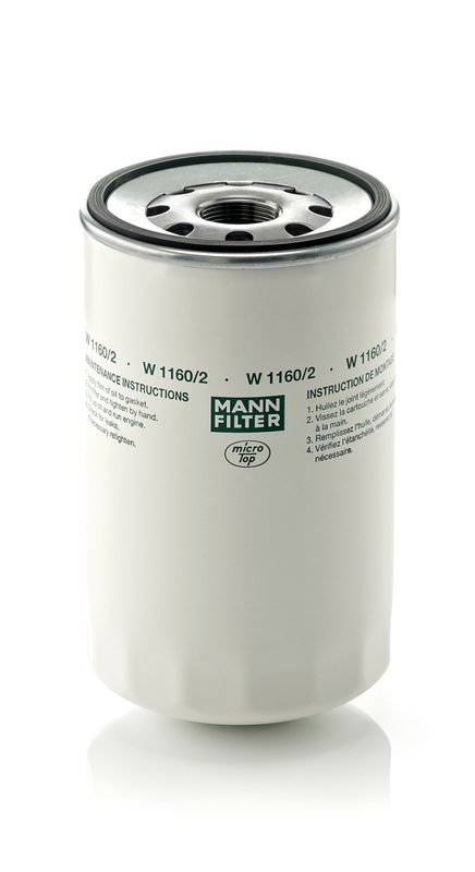 Alyvos filtras MANN-FILTER W1160/2