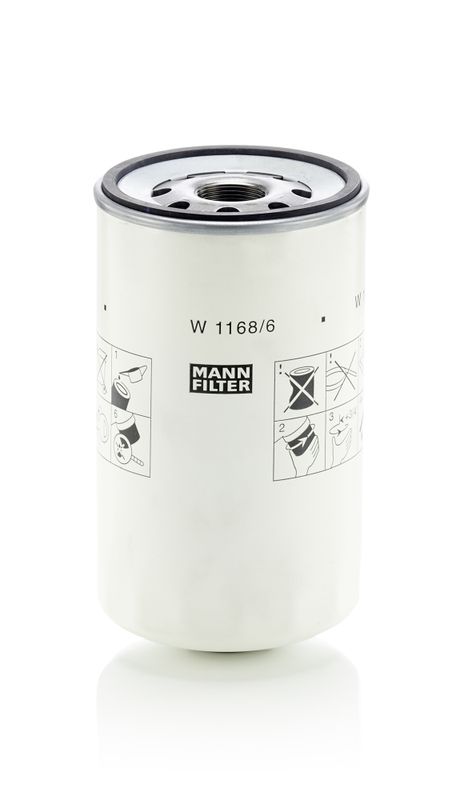 Оливний фільтр MANN-FILTER W 1168/6