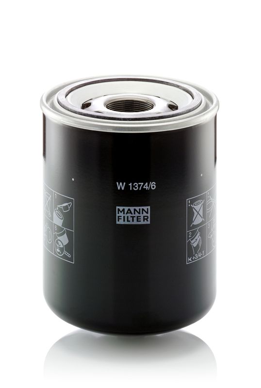 Alyvos filtras MANN-FILTER W 1374/6