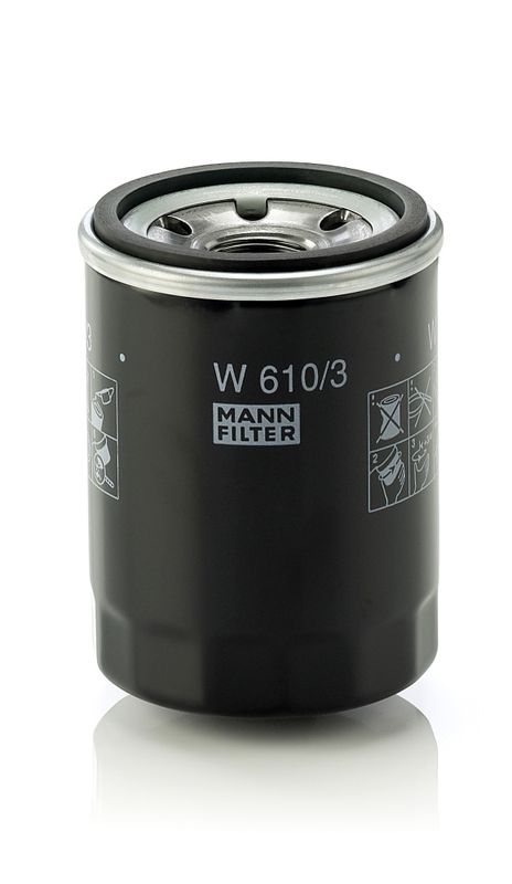 Alyvos filtras MANN-FILTER W 610/3