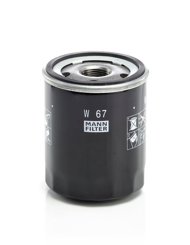 Oil Filter MANN-FILTER W67