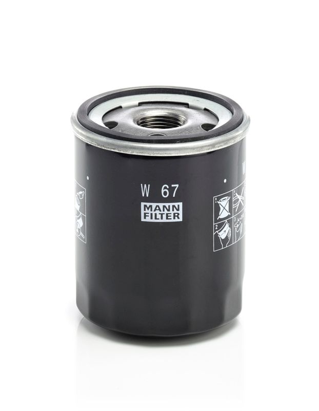 Alyvos filtras MANN-FILTER W 67