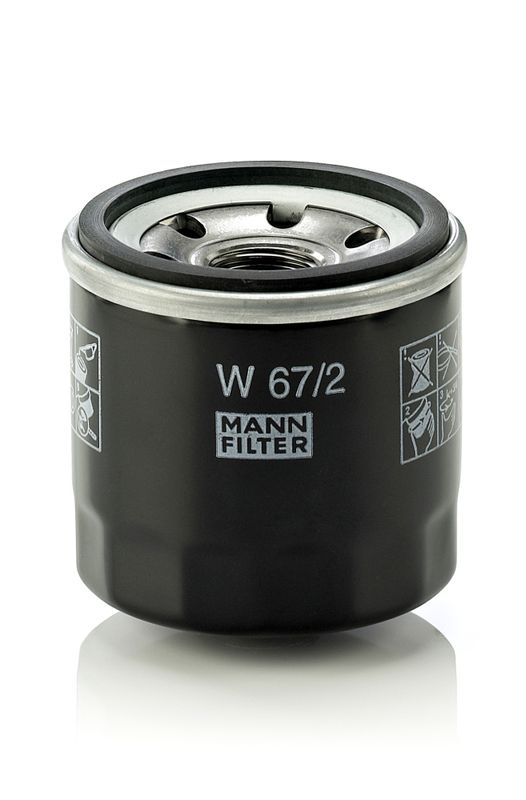 Alyvos filtras MANN-FILTER W67/2