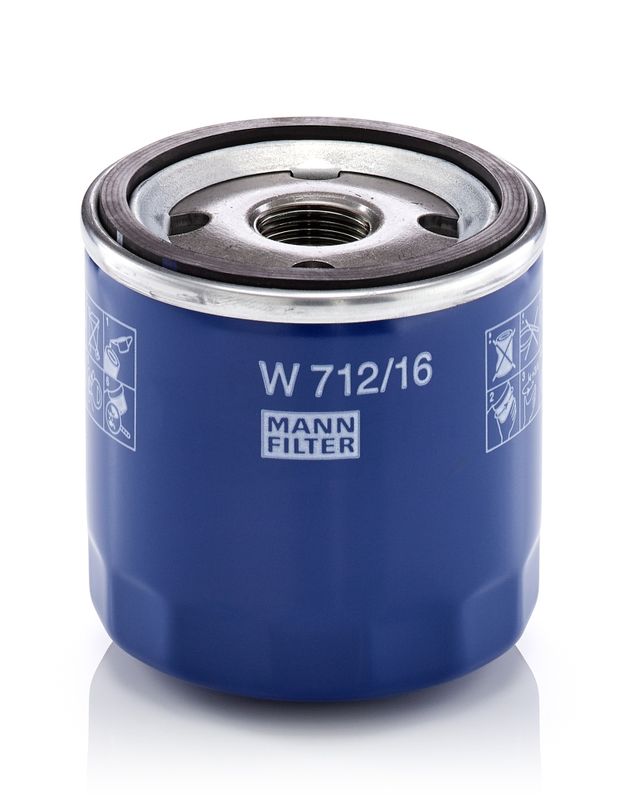 Oil Filter MANN-FILTER W712/16