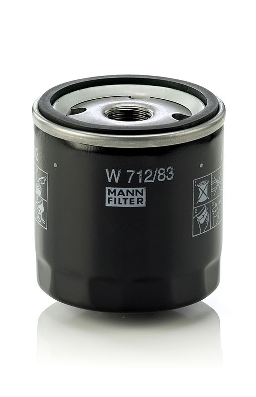 Oil Filter MANN-FILTER W712/83