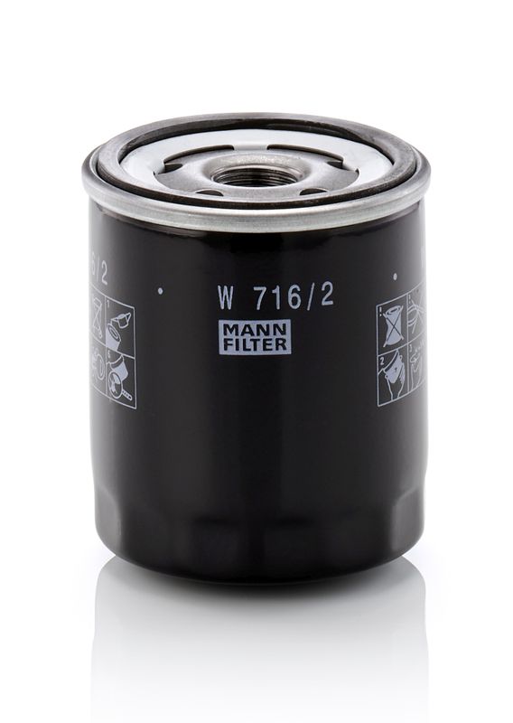 Oil Filter MANN-FILTER W 716/2