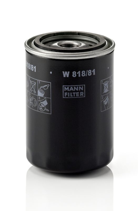 Alyvos filtras MANN-FILTER W818/81