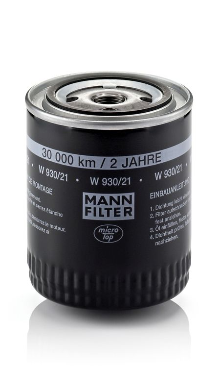 Alyvos filtras MANN-FILTER W 930/21