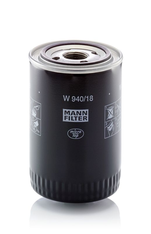 Alyvos filtras MANN-FILTER W940/18