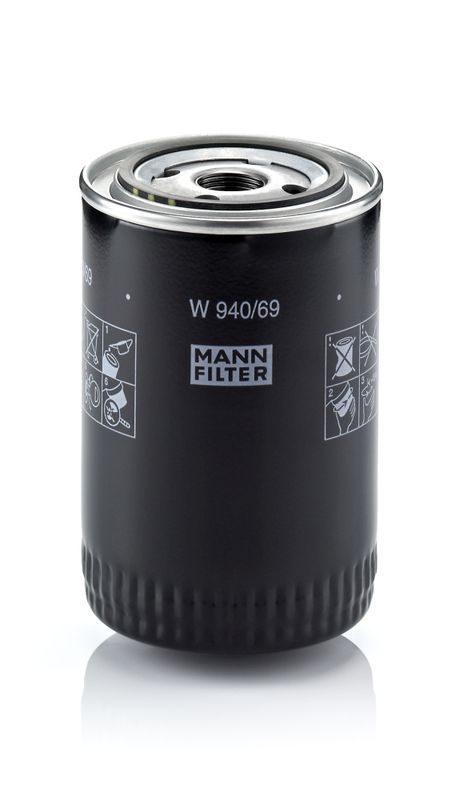 Alyvos filtras MANN-FILTER W940/69