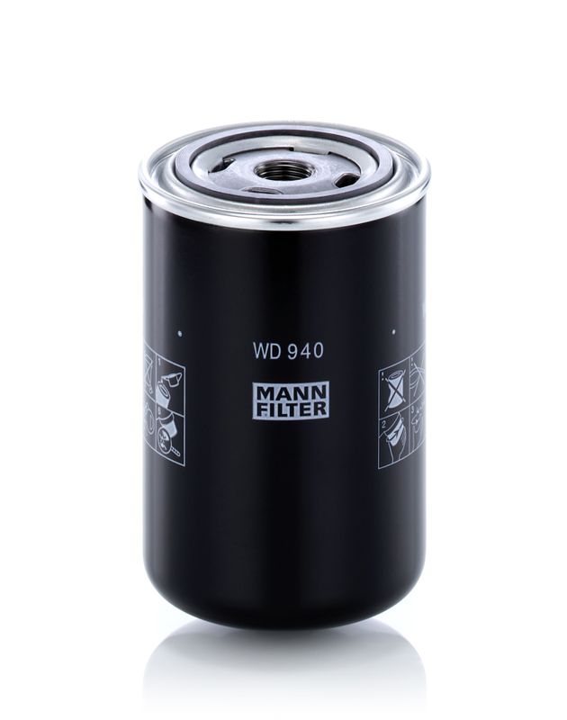 Alyvos filtras MANN-FILTER WD 940