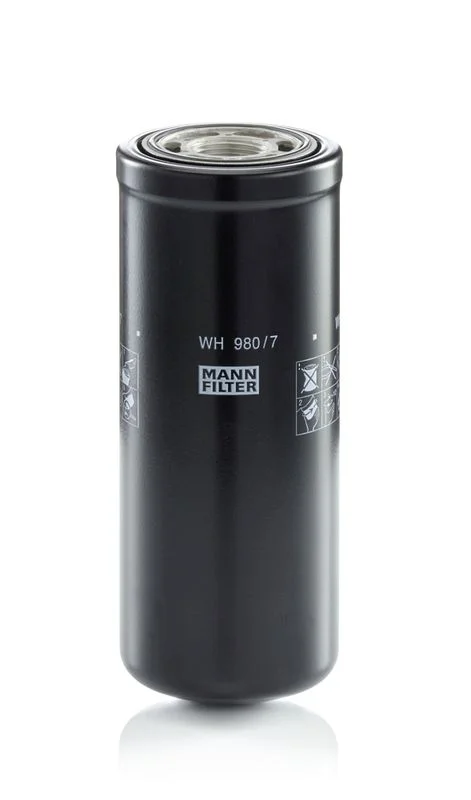 Filter, operating hydraulics MANN-FILTER WH 980/7