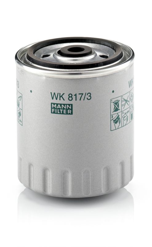 Fuel Filter MANN-FILTER WK817/3X